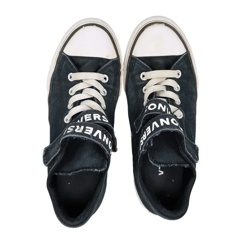 Converse Shoes Kids 3 Sneakers All Star Adjustable Double Strap Slip On Junior